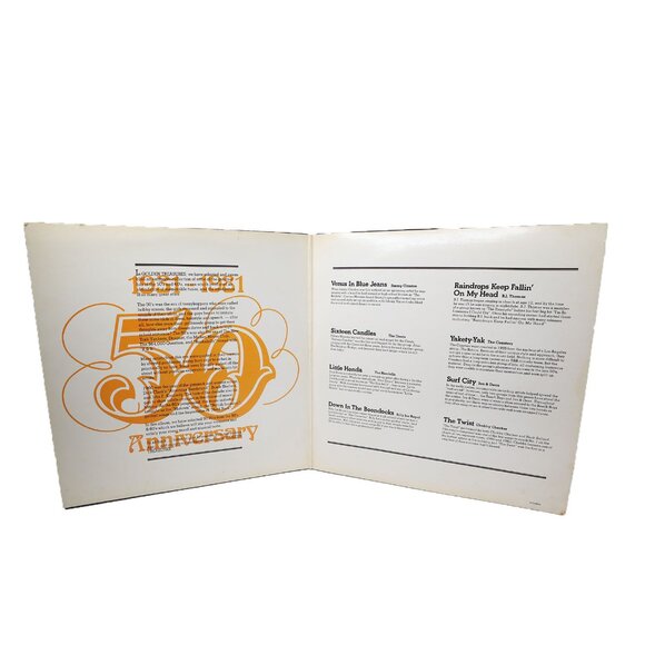 Golden Treasures: 50 Hits by Original Artists x3 Vinyl Records Zellers 1981 - Picture 3 of 8